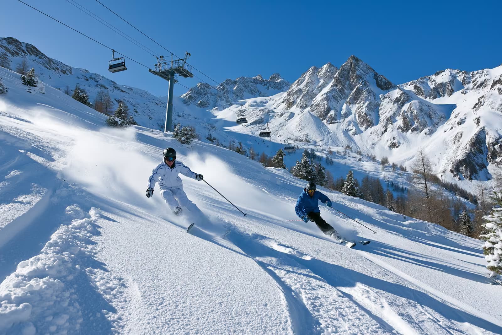 Possibilités de sports d'hiver